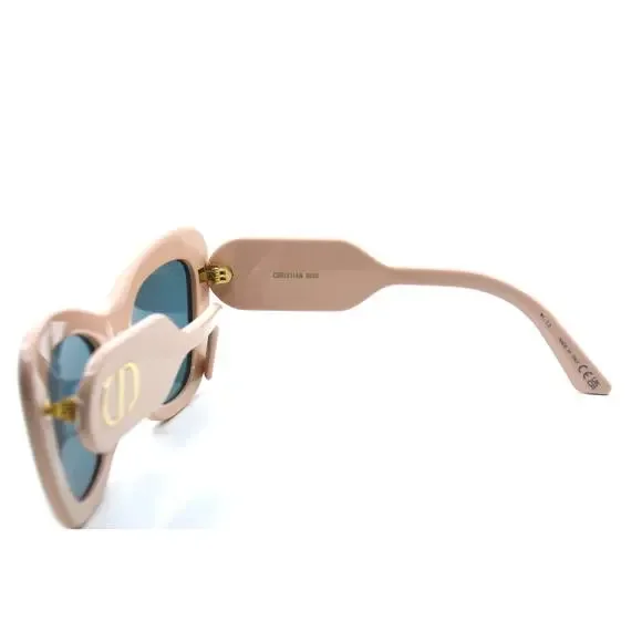 NEW DIOR DIORBOBBY B1U POWDER PINK BLUE WOMEN'S SUNGLASSES - Picture 11 of 12
